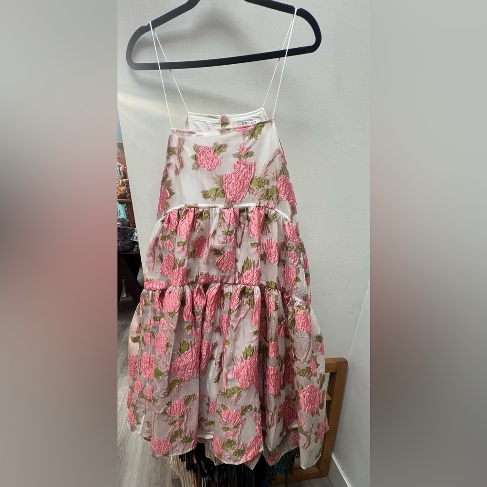 Sister Jane Dream Jacquard floral dress
